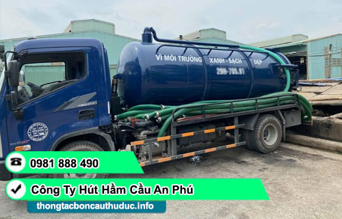 Rút hầm cầu Phường An Khánh