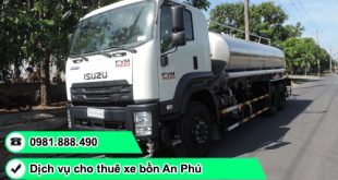 Cho thuê xe bồn chở nước sạch TP.HCM