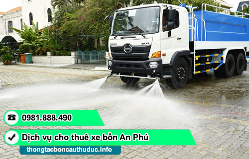 Cho thuê xe chở nước rửa đường TP.HCM
